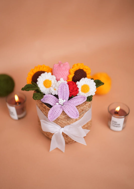 Mix Flower Basket