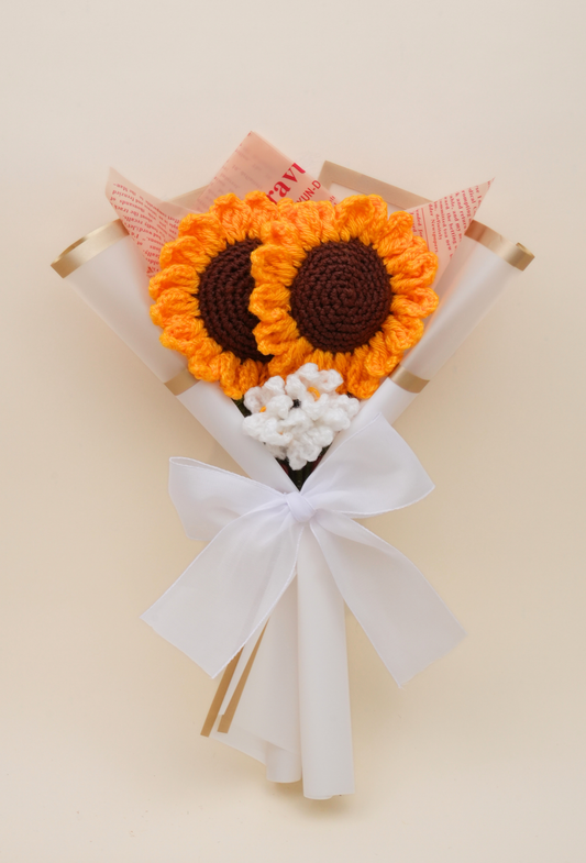 2 Sunflower + forgetmenots