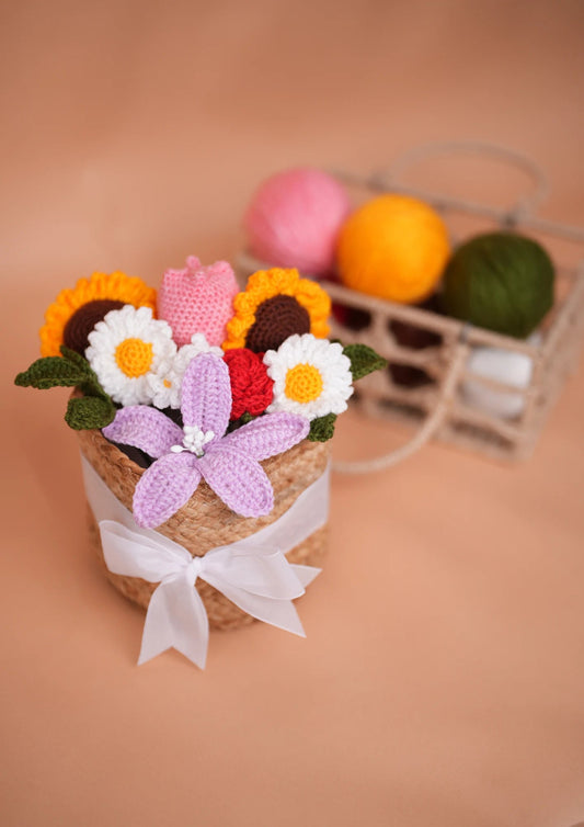 Mix Flower Basket