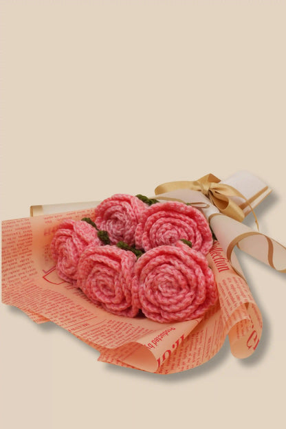 5 Pink Roses Bouquet
